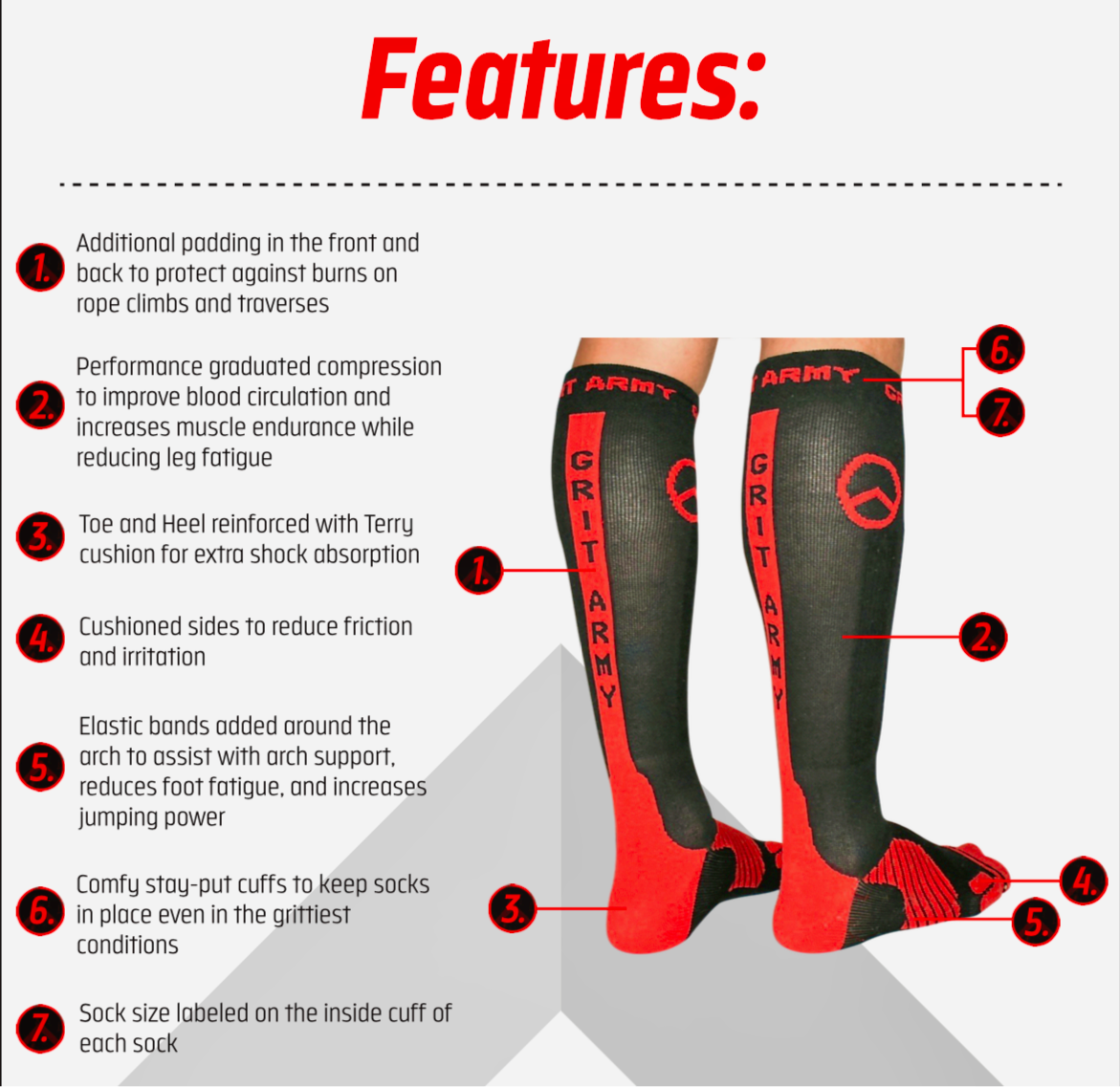 High Compression Socks - Adult image 1