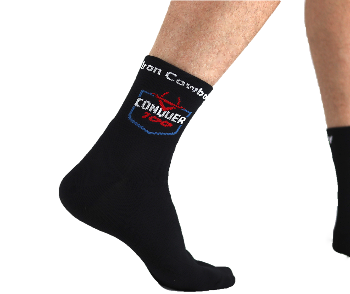 Iron Cowboy Conquer 100 Special Edition Crew Socks image 0