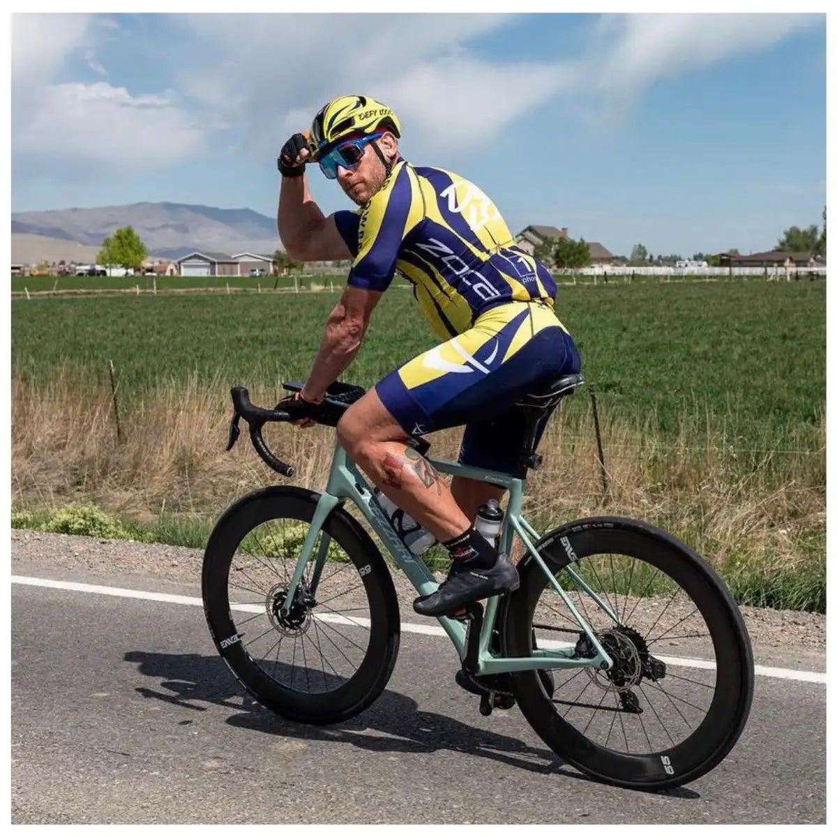 Iron Cowboy Conquer 100 Special Edition Crew Socks