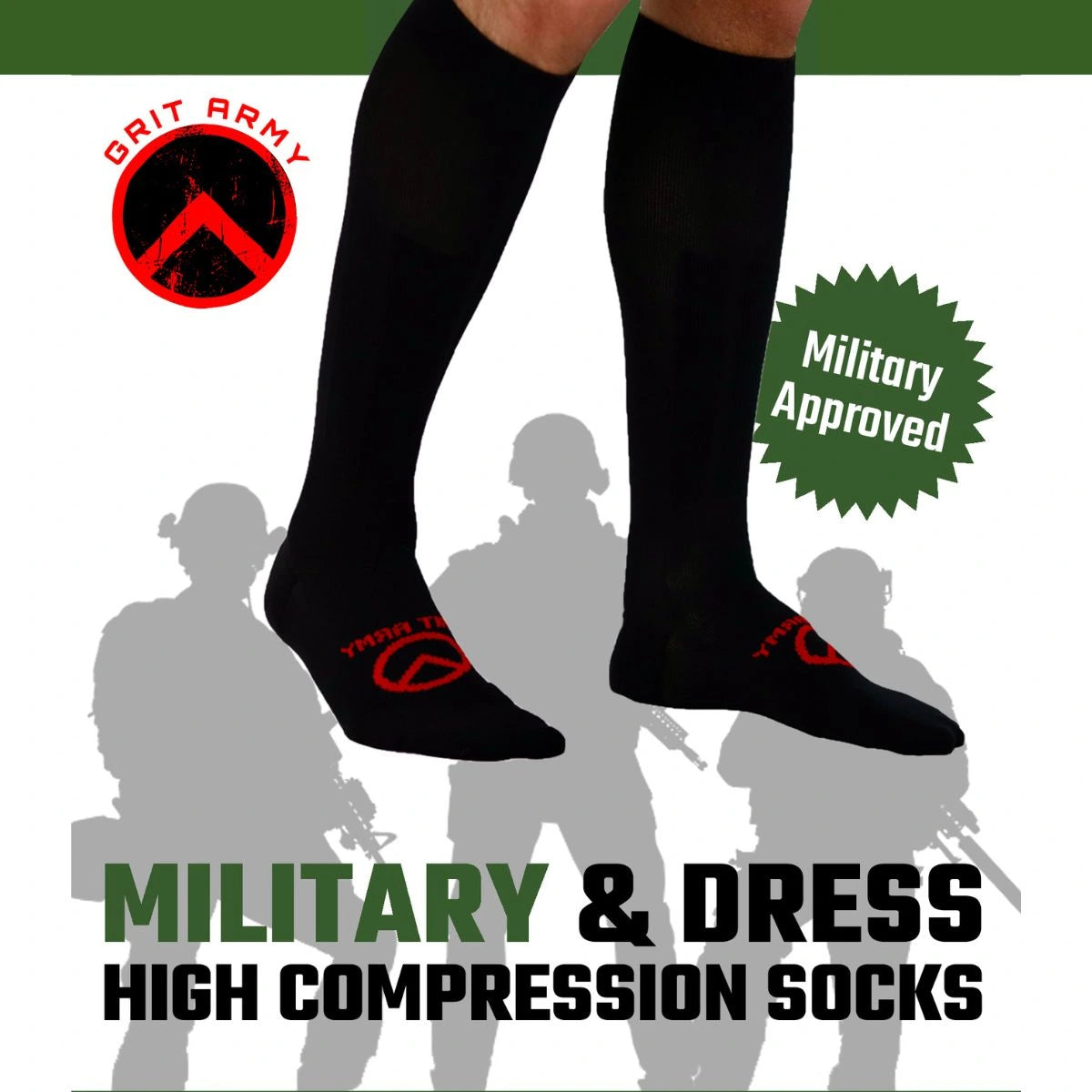 Tall Compression Performance Socks