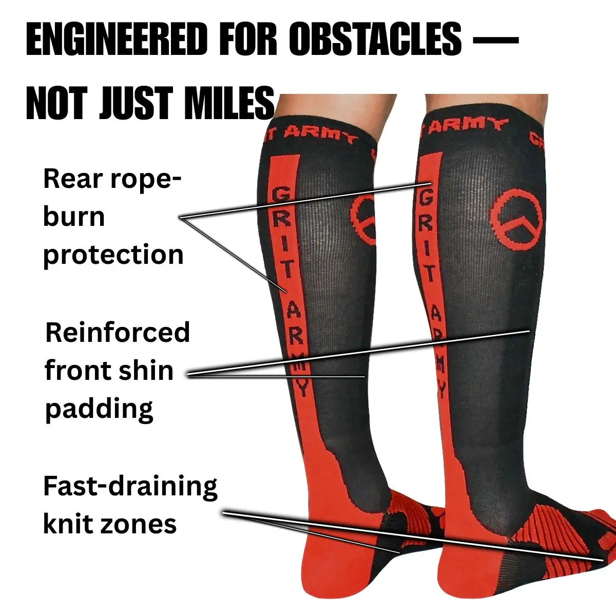 Tall Compression Performance Socks